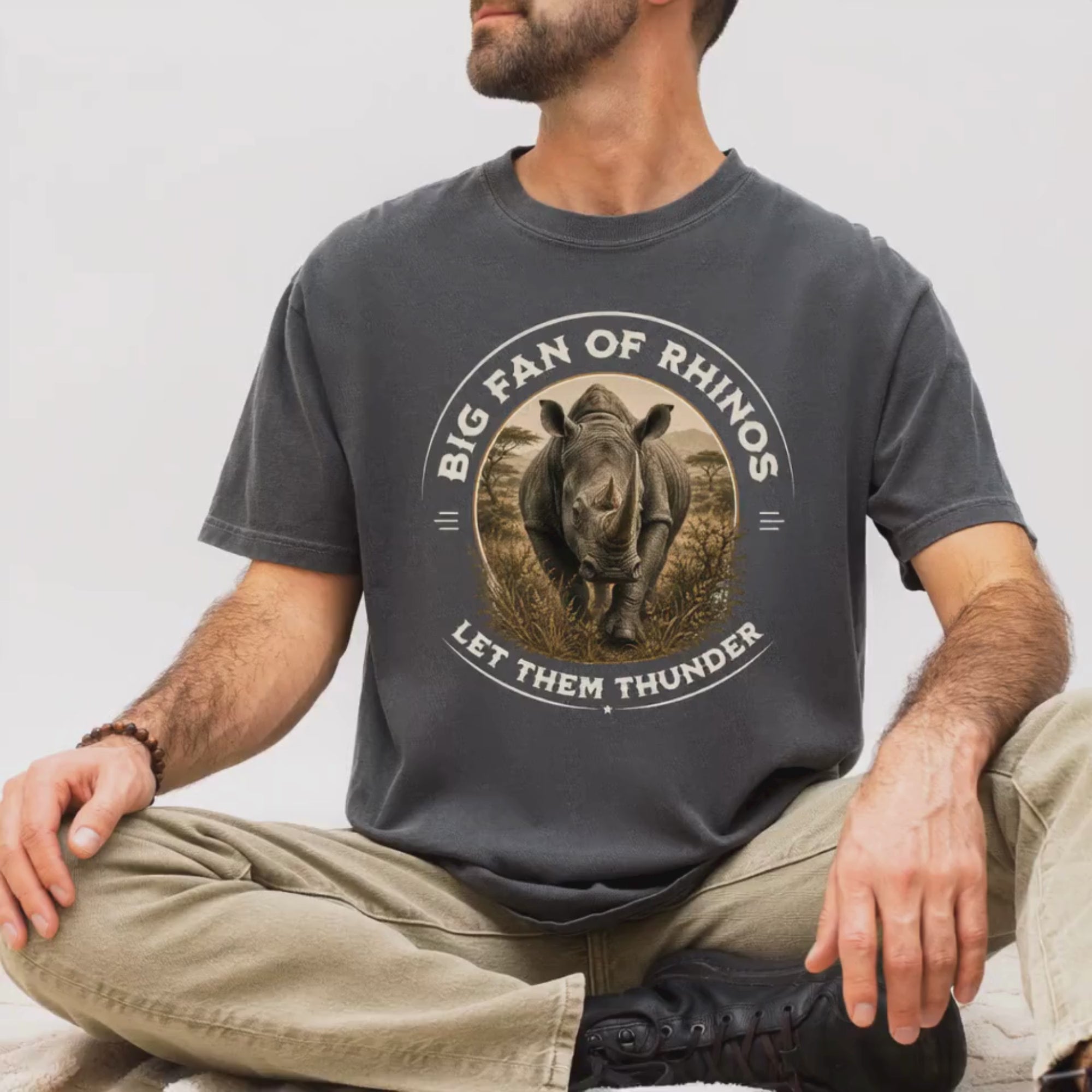 Last of Its Kind – Black Rhino T-Shirt | Explorer Edition