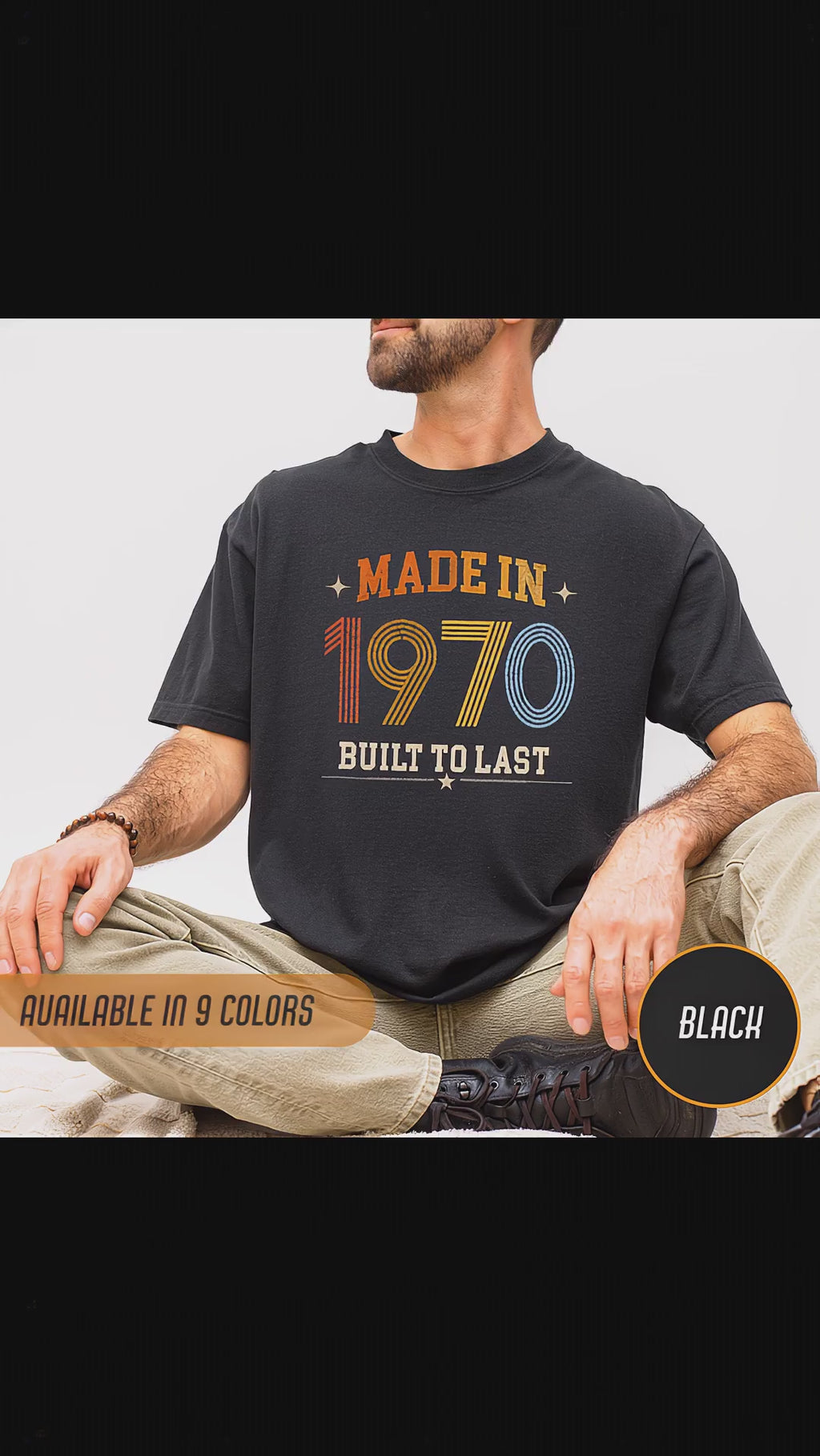 Made in 1970 T-Shirt – 56th Birthday Gift