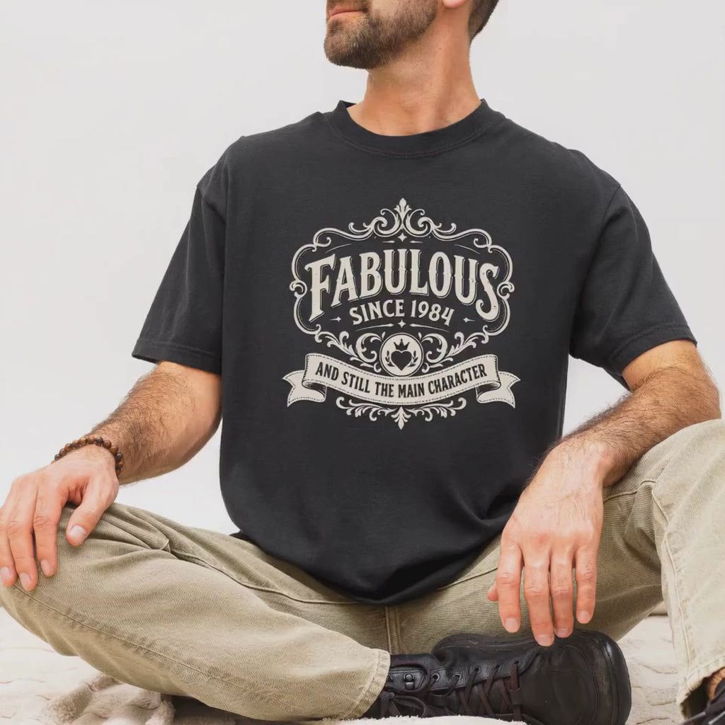 Fabulous Since 1984 T-Shirt – 42nd Birthday Gift