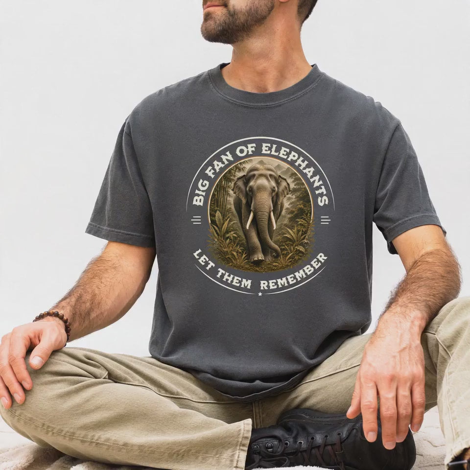 Never Forget – Asian Elephant T-Shirt | Explorer Edition