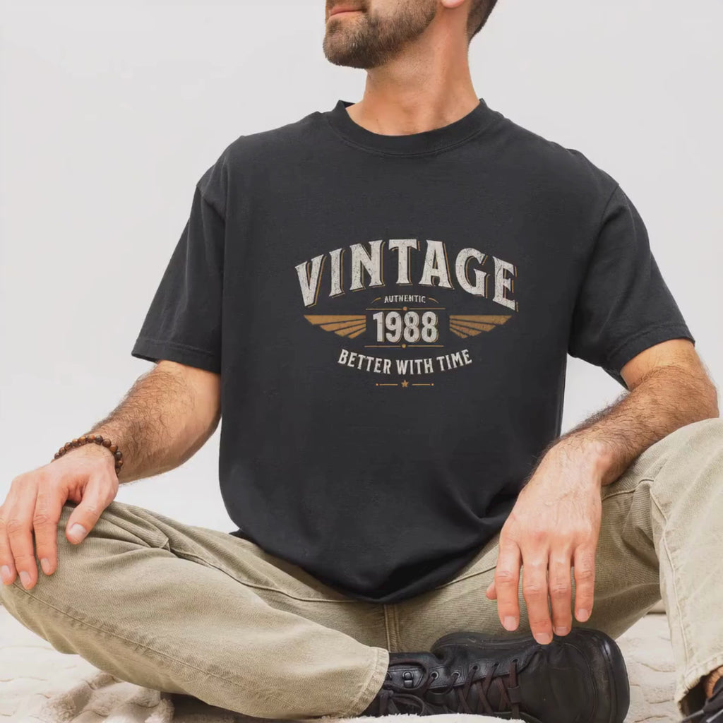 Better With Time 1988 T-Shirt – 38th Birthday Gift