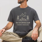 Out of Office Club – Mountain Line T-Shirt | Explorer Edition