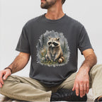 Cute Raccoon – Watercolor Wildlife T-Shirt | Explorer Edition