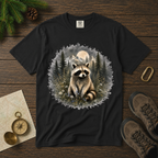 Raccoon Nature – Woodland Animal T-Shirt | Explorer Edition