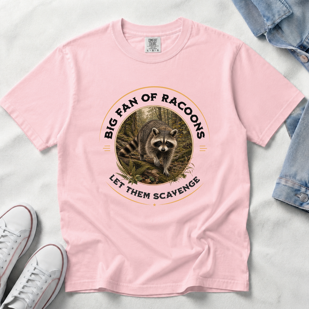 Let Them Scavenge – Raccoon T-Shirt | Outdoors Edition