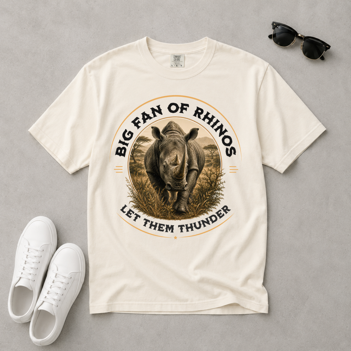 Last of Its Kind – Black Rhino T-Shirt | Explorer Edition