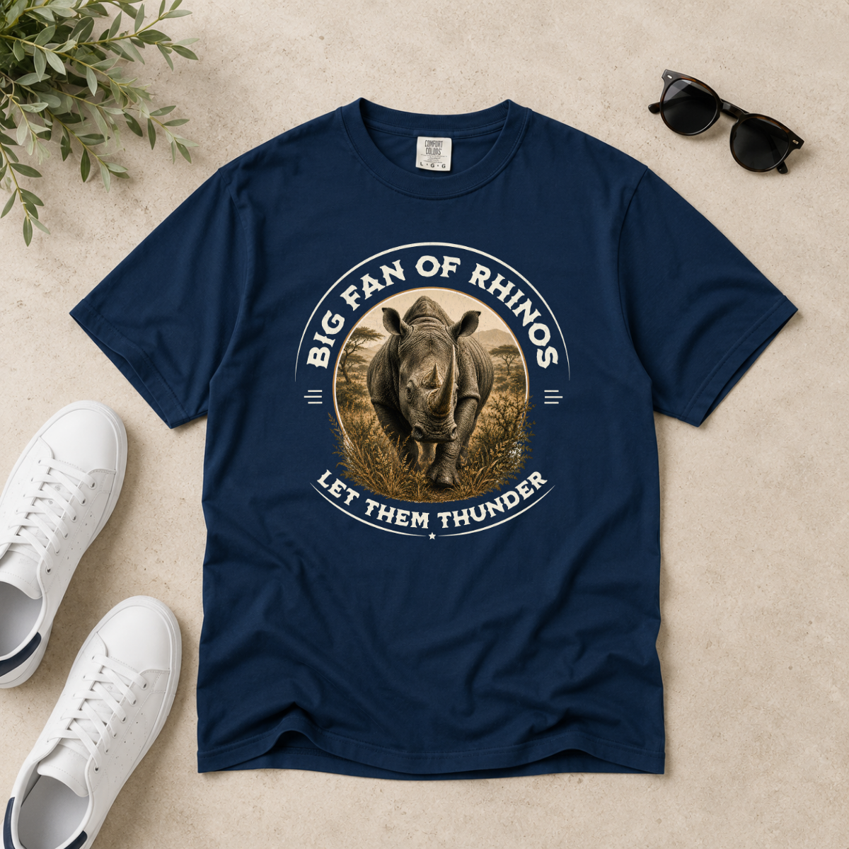 Last of Its Kind – Black Rhino T-Shirt | Explorer Edition