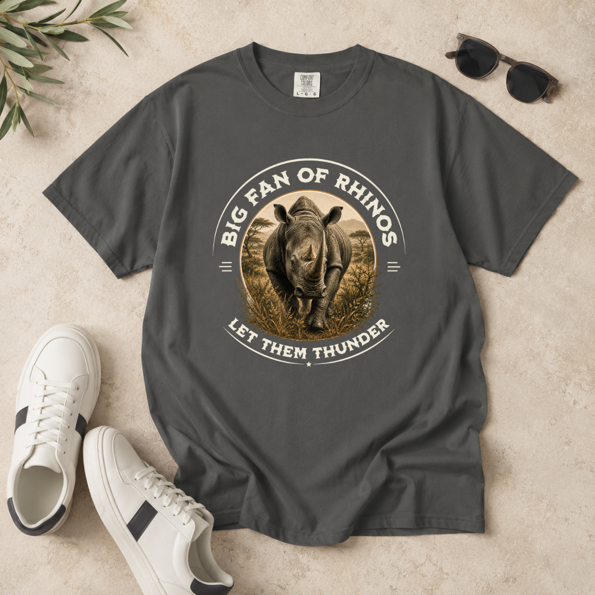 Last of Its Kind – Black Rhino T-Shirt | Explorer Edition