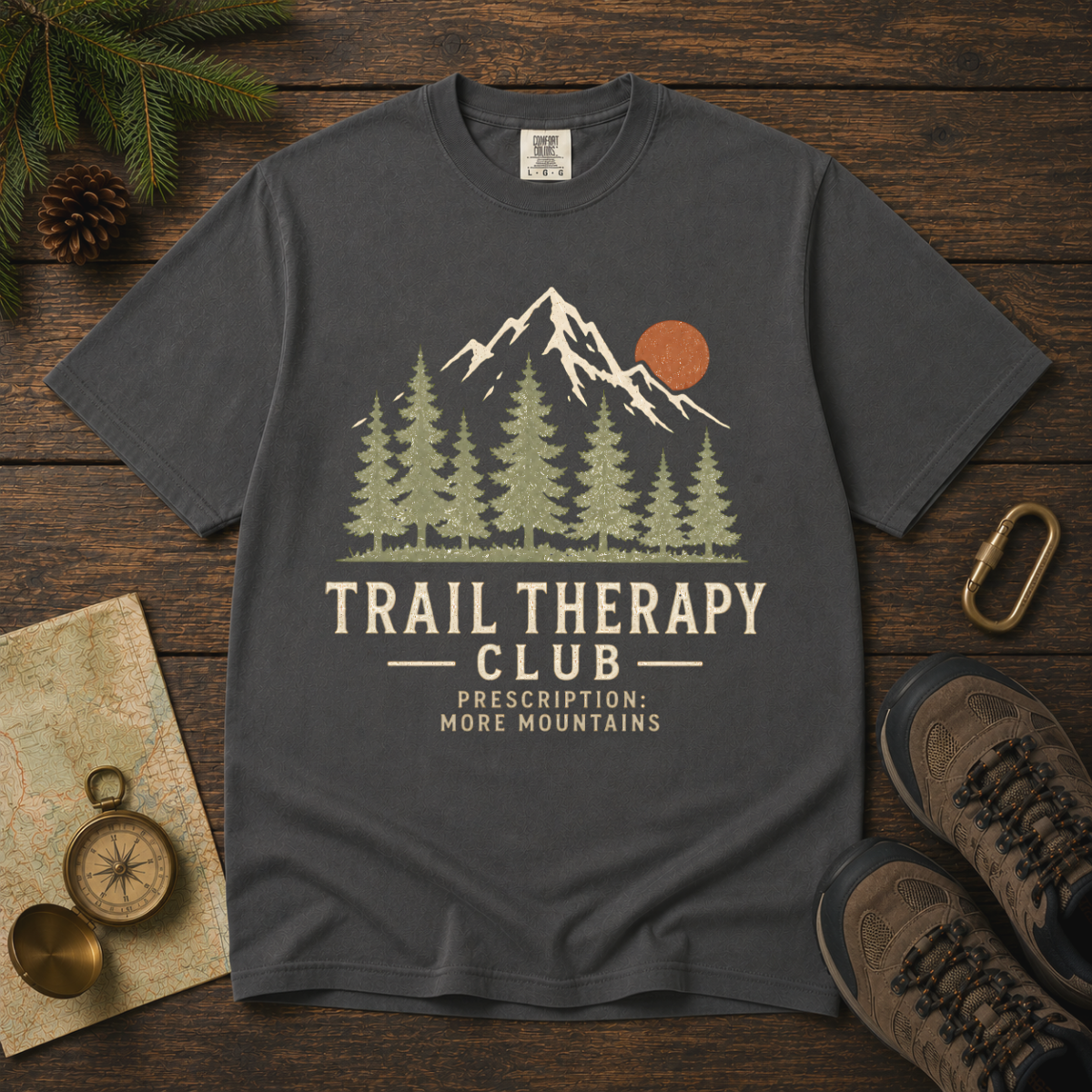 Trail Therapy Club – Forest Lover T-Shirt | Explorer Edition