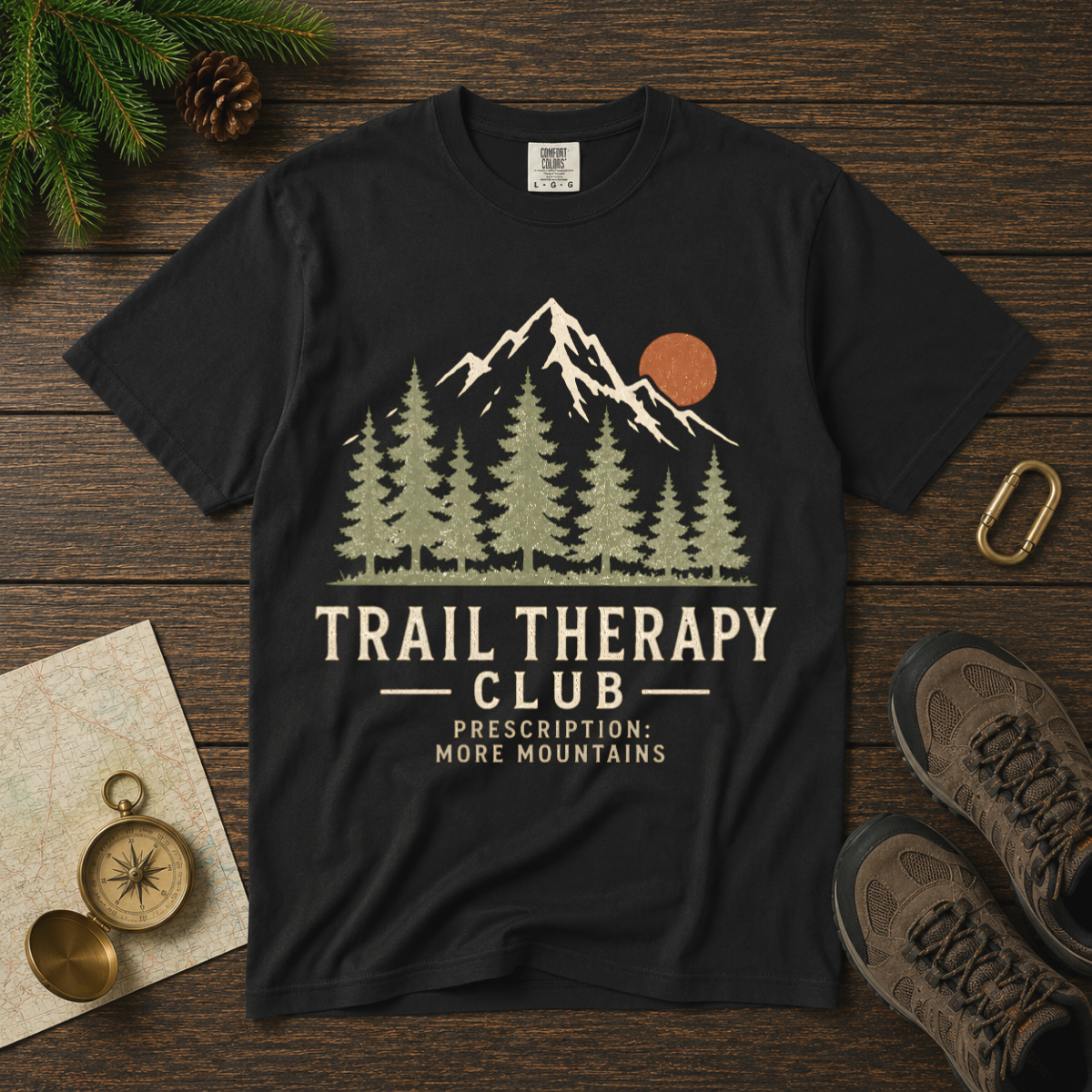 Trail Therapy Club – Forest Lover T-Shirt | Explorer Edition