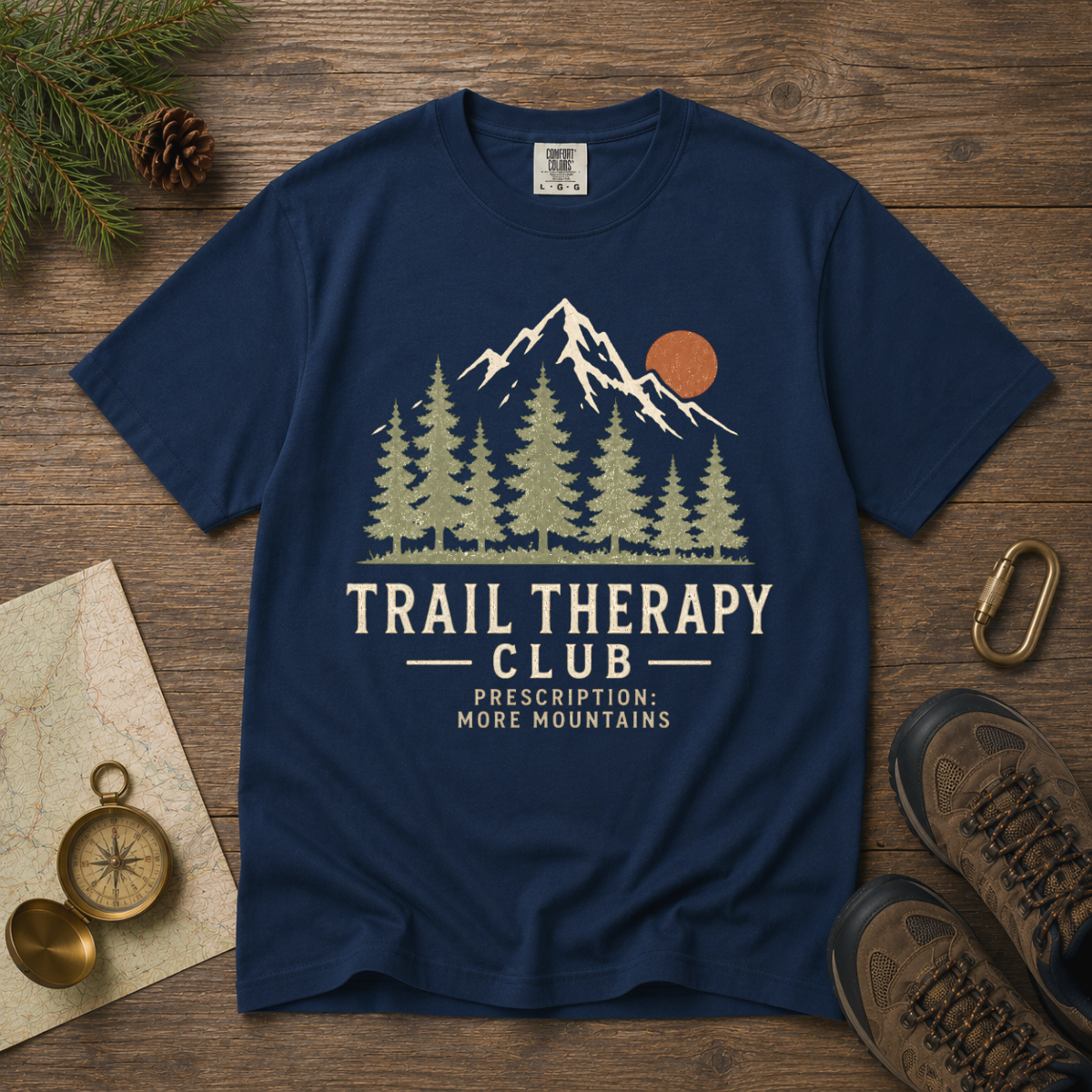 Trail Therapy Club – Forest Lover T-Shirt | Explorer Edition