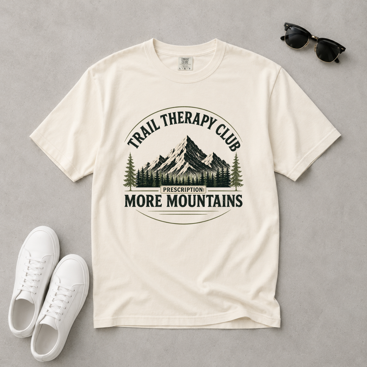 Trail Therapy Club – Hiking T-Shirt | Explorer Edition