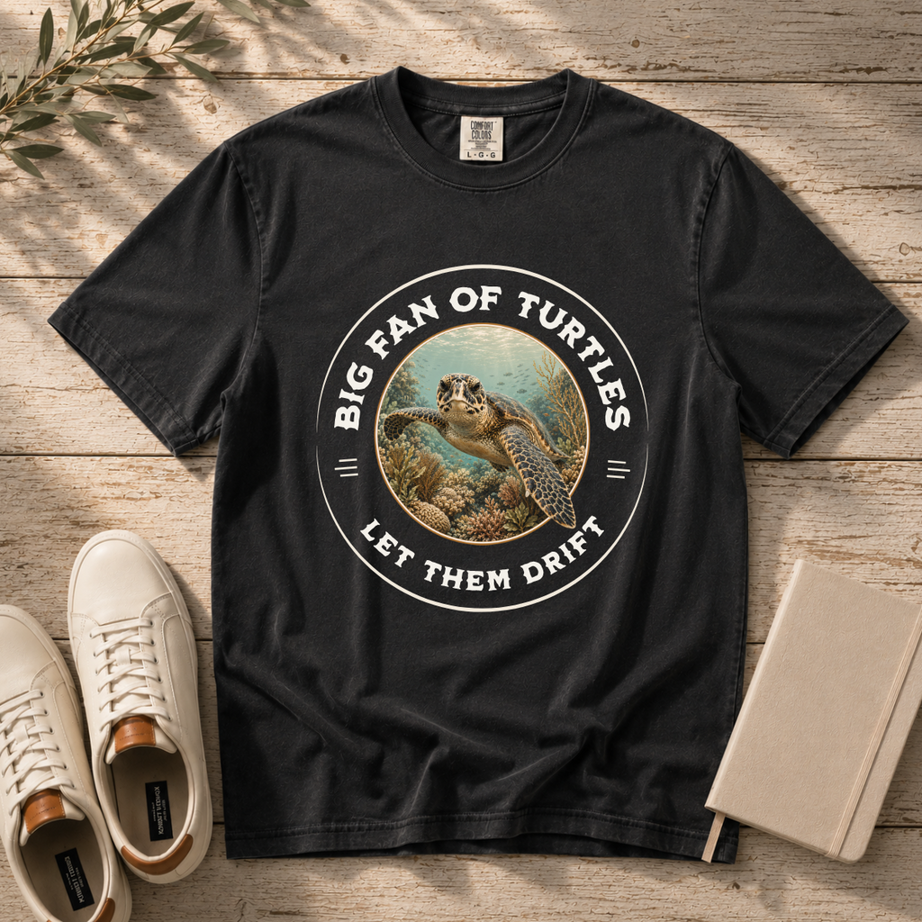 Let Them Drift – Sea Turtle T-Shirt | Outdoors Edition
