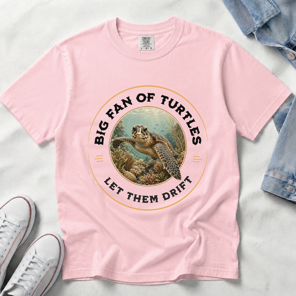 Let Them Drift – Sea Turtle T-Shirt | Outdoors Edition