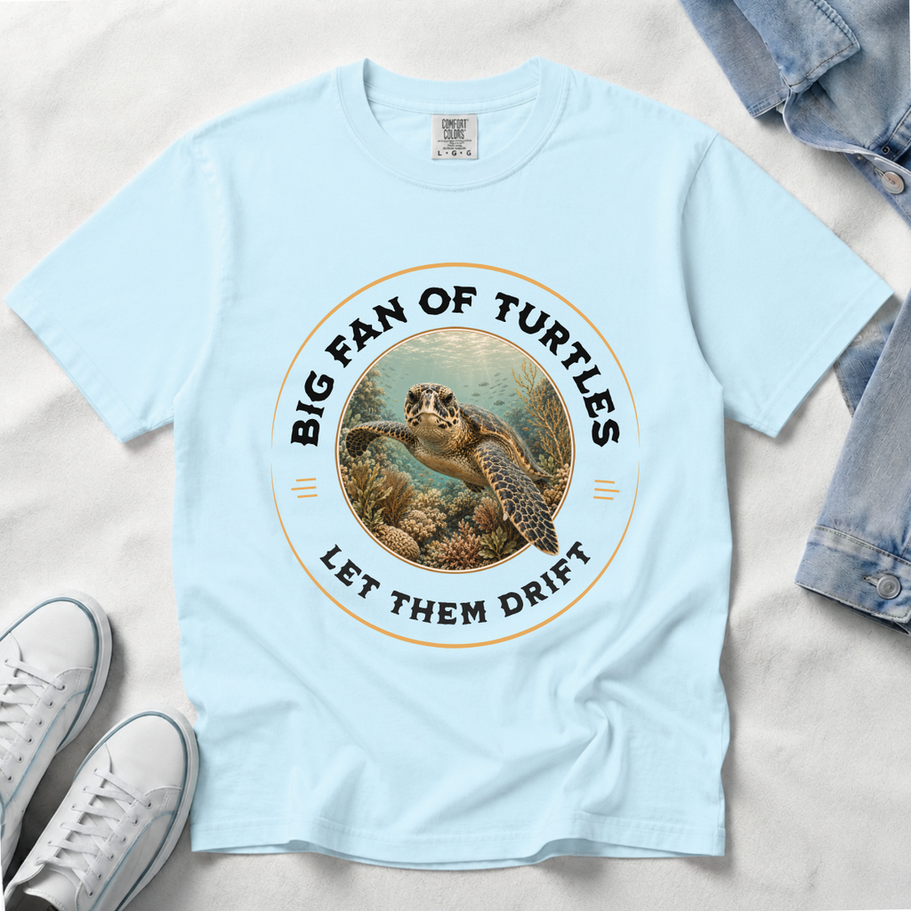 Let Them Drift – Sea Turtle T-Shirt | Outdoors Edition