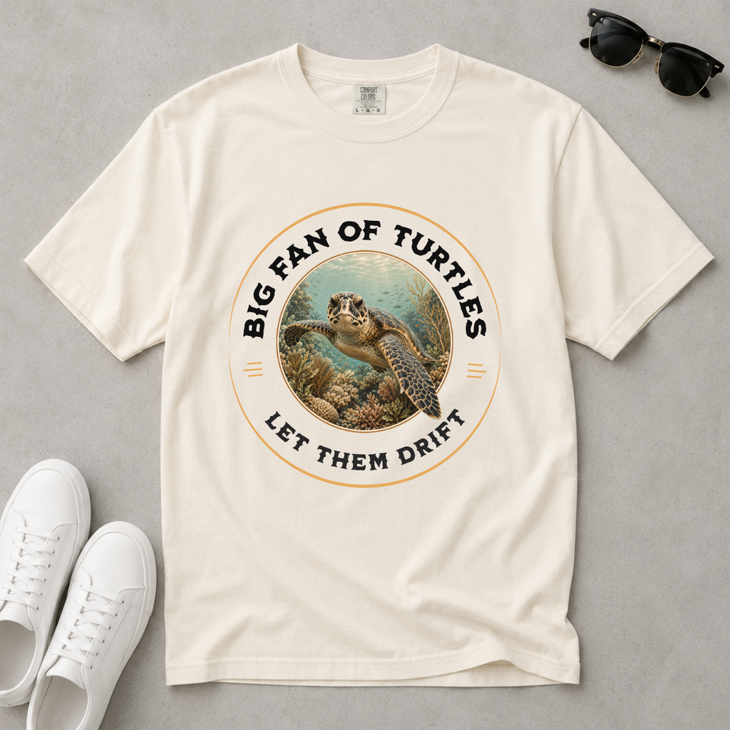 Let Them Drift – Sea Turtle T-Shirt | Outdoors Edition