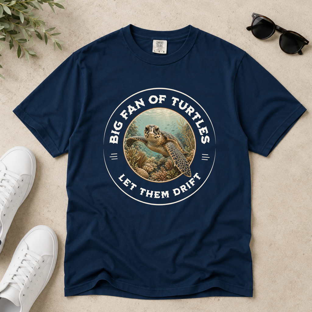 Let Them Drift – Sea Turtle T-Shirt | Outdoors Edition