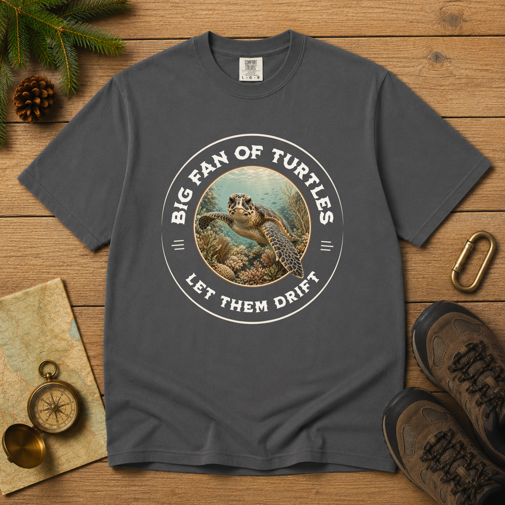 Let Them Drift – Sea Turtle T-Shirt | Outdoors Edition