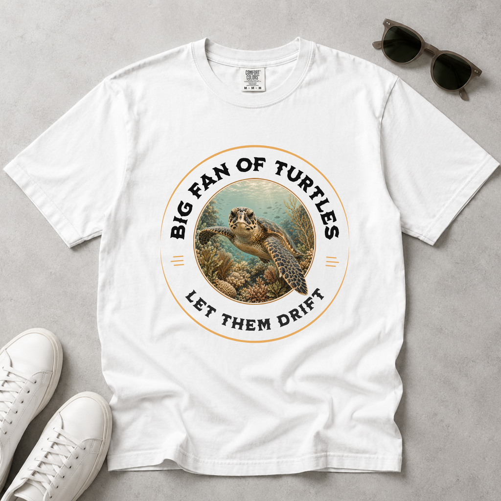 Let Them Drift – Sea Turtle T-Shirt | Outdoors Edition