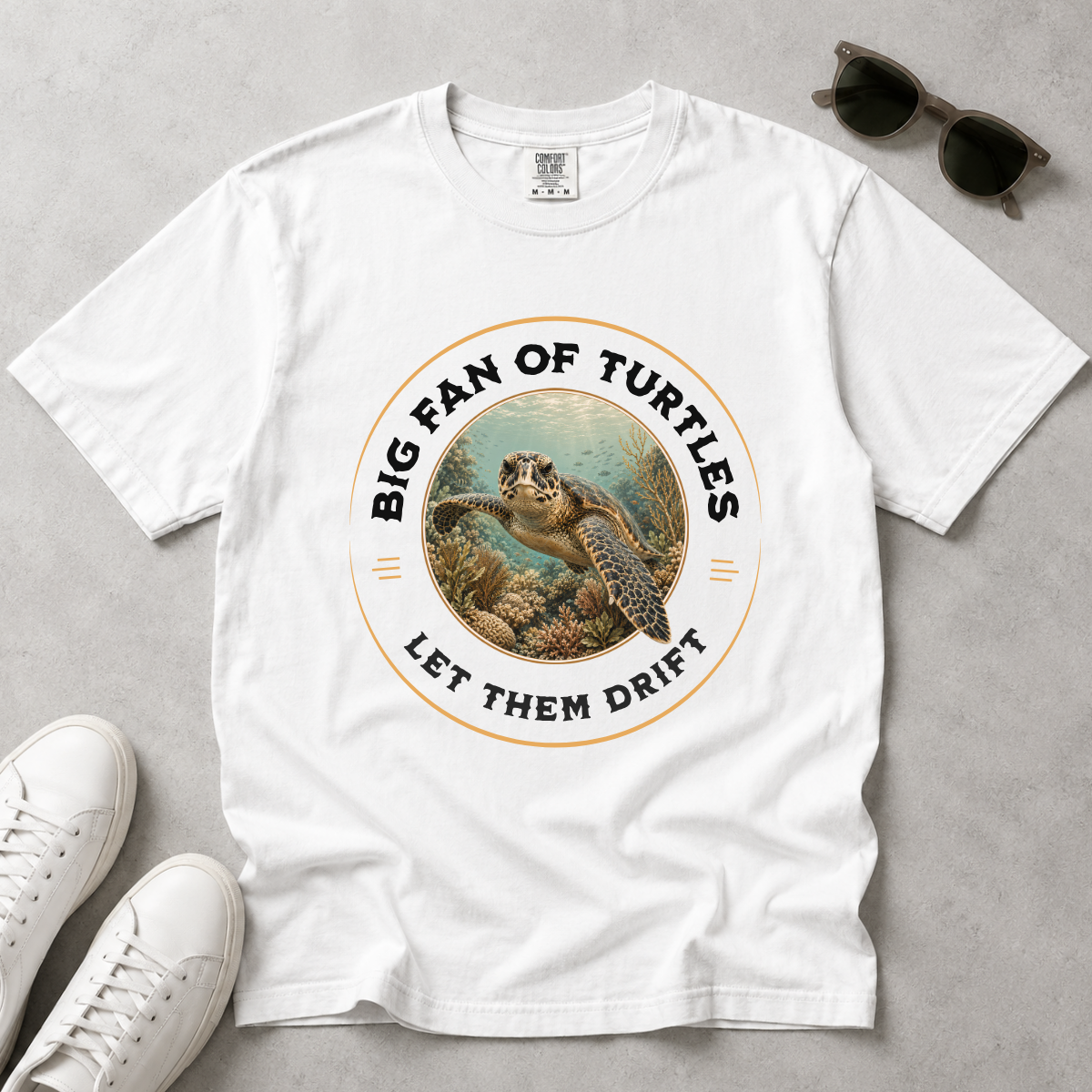 Let Them Drift – Sea Turtle T-Shirt | Outdoors Edition