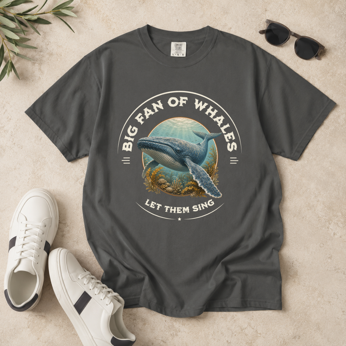Let Them Sing – Whale T-Shirt | Explorer Edition