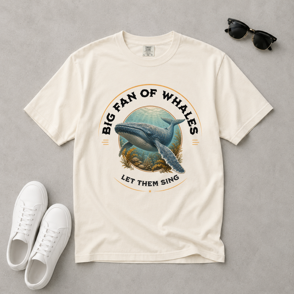 Let Them Sing – Whale T-Shirt | Explorer Edition