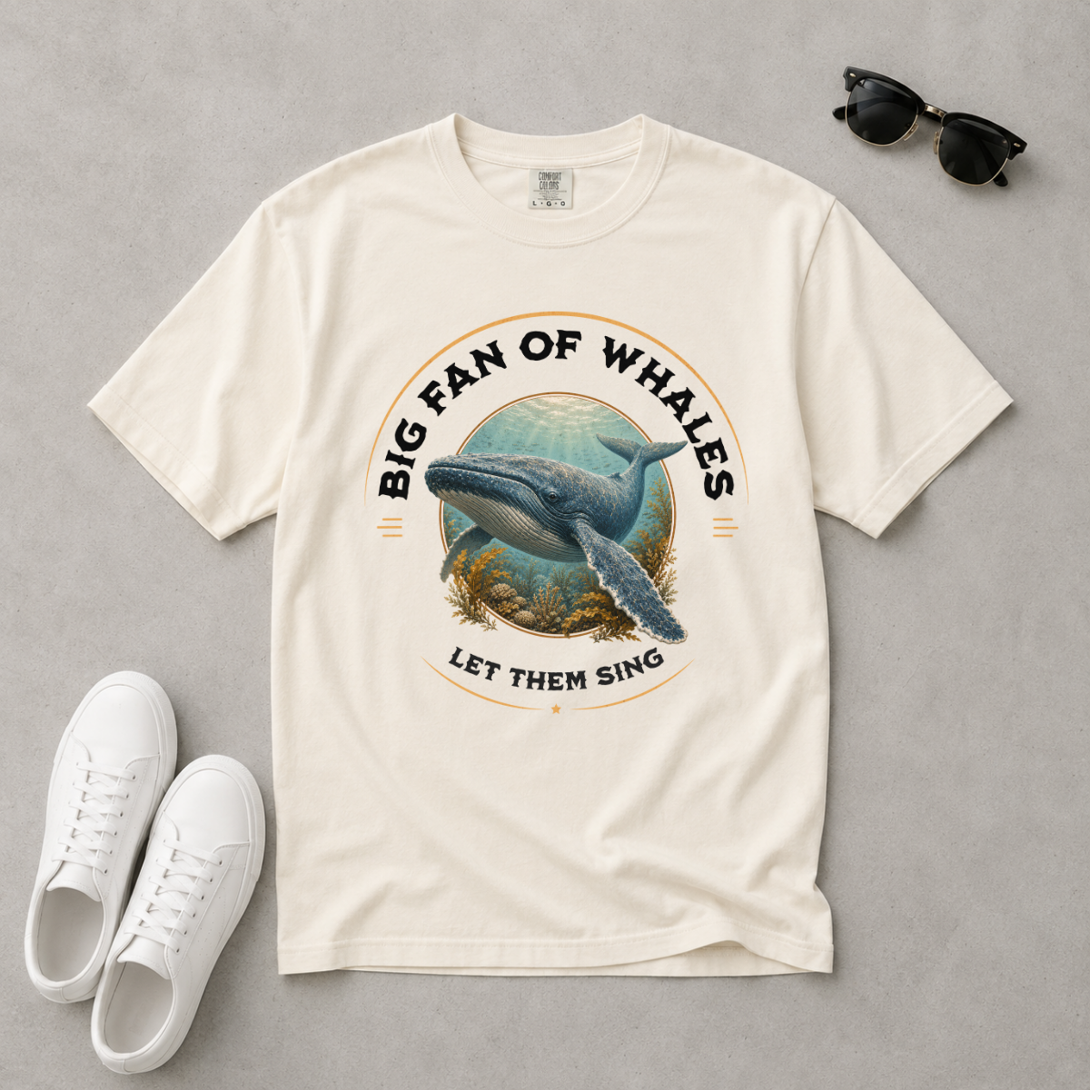 Let Them Sing – Whale T-Shirt | Explorer Edition