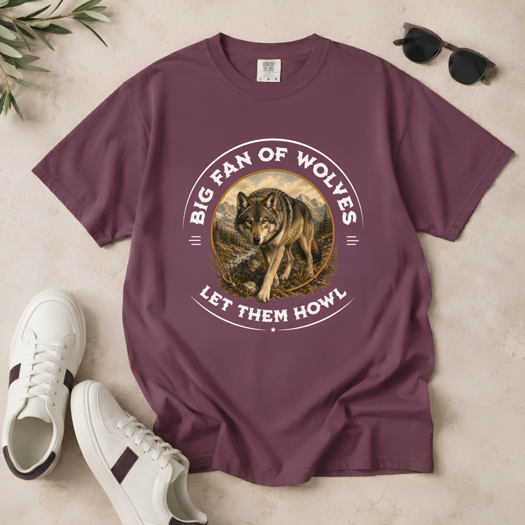 Let Them Howl – Wolf T-Shirt | Outdoors Edition
