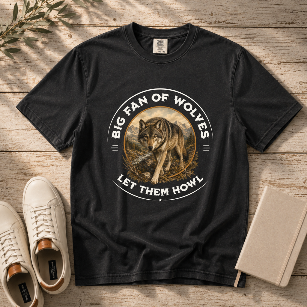 Let Them Howl – Wolf T-Shirt | Outdoors Edition