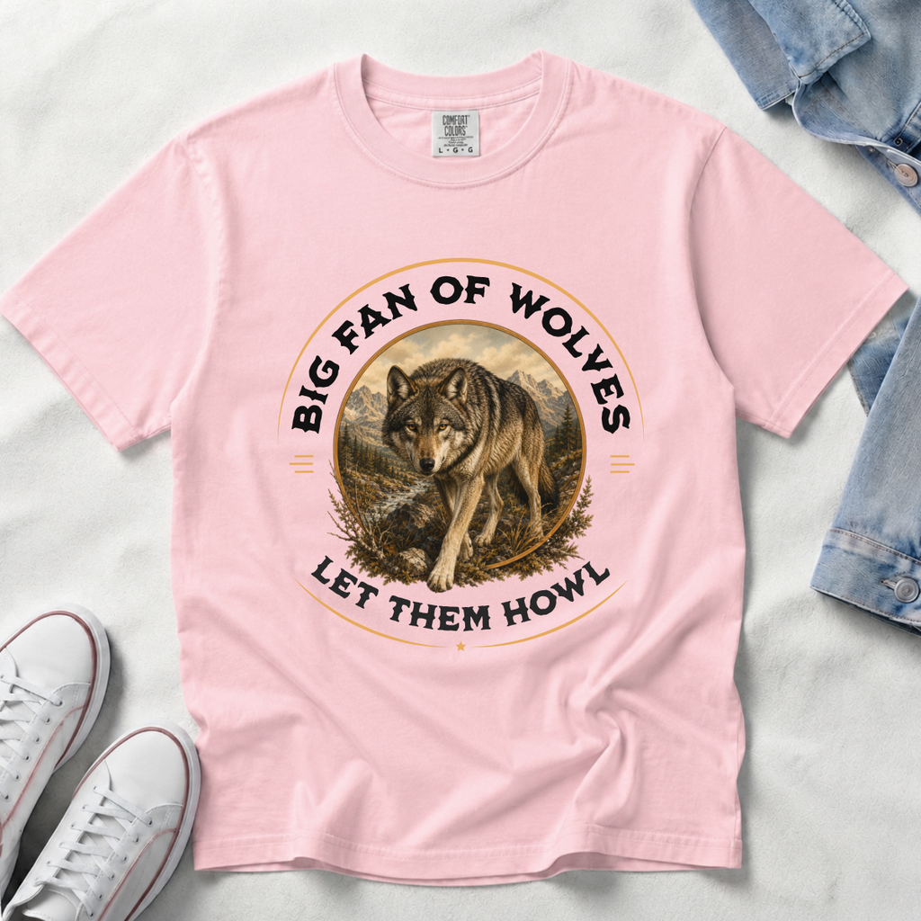 Let Them Howl – Wolf T-Shirt | Outdoors Edition