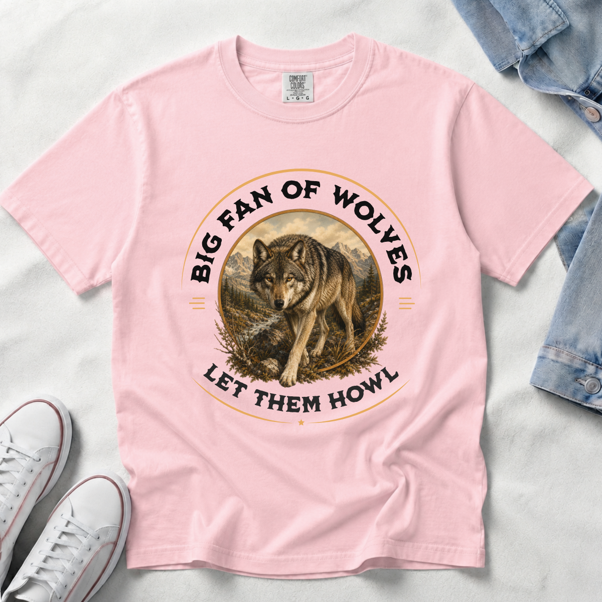 Let Them Howl – Wolf T-Shirt | Outdoors Edition