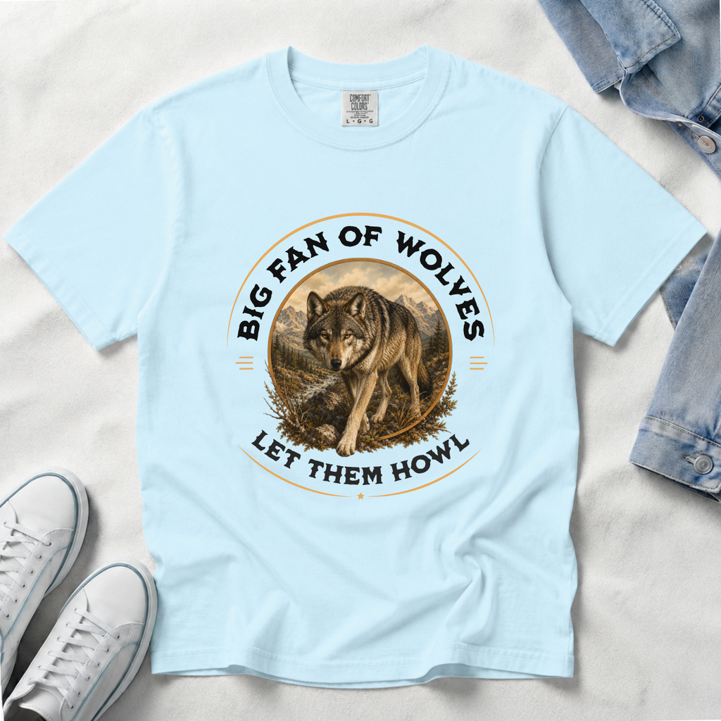 Let Them Howl – Wolf T-Shirt | Outdoors Edition