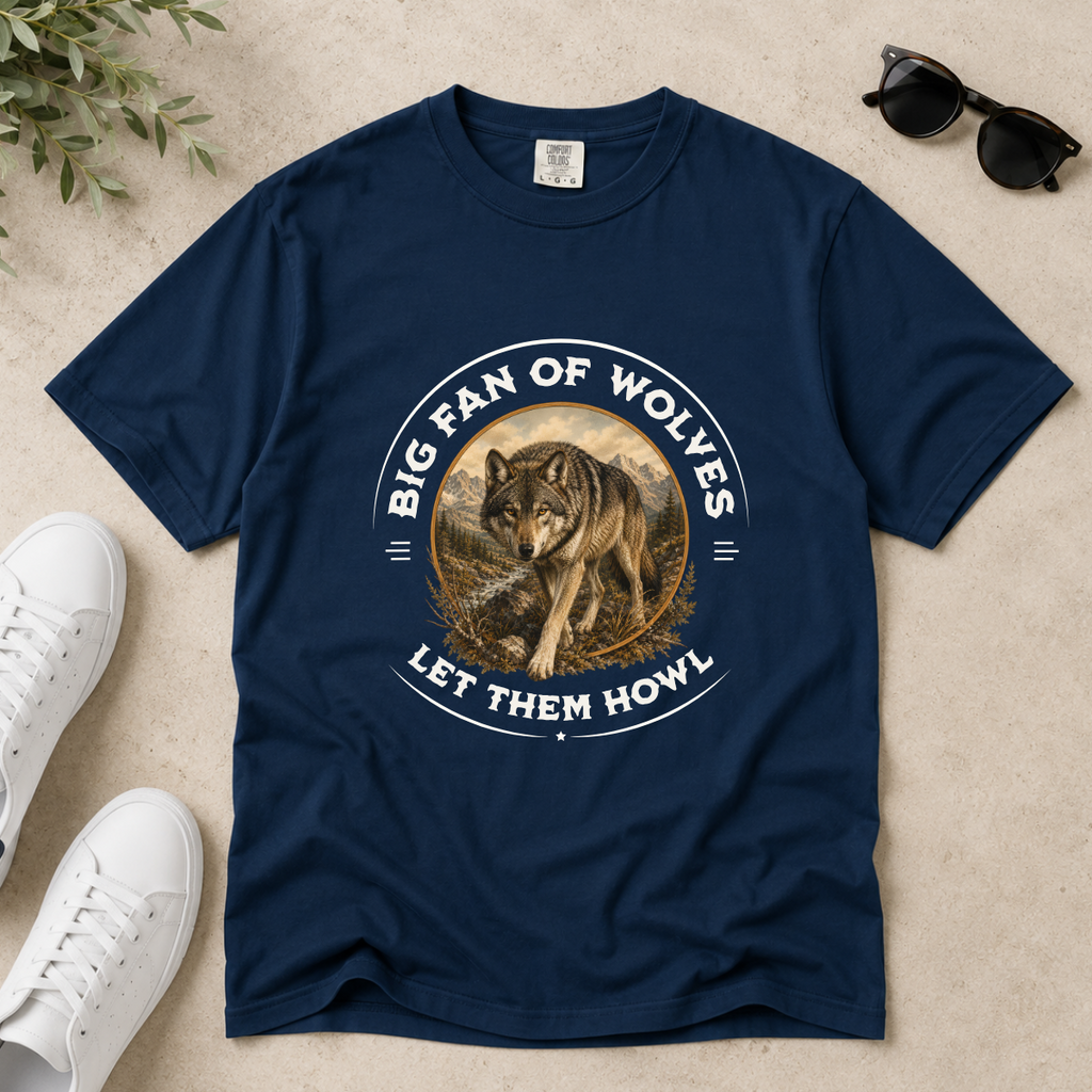 Let Them Howl – Wolf T-Shirt | Outdoors Edition