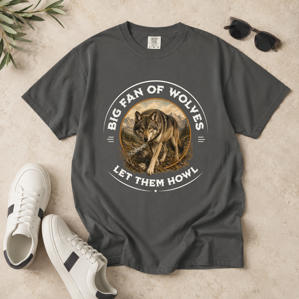 Let Them Howl – Wolf T-Shirt | Explorer Edition