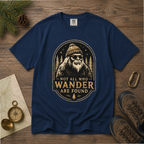 Not All Who Wander Are Found – Funny Bigfoot T-Shirt | Outdoors Edition